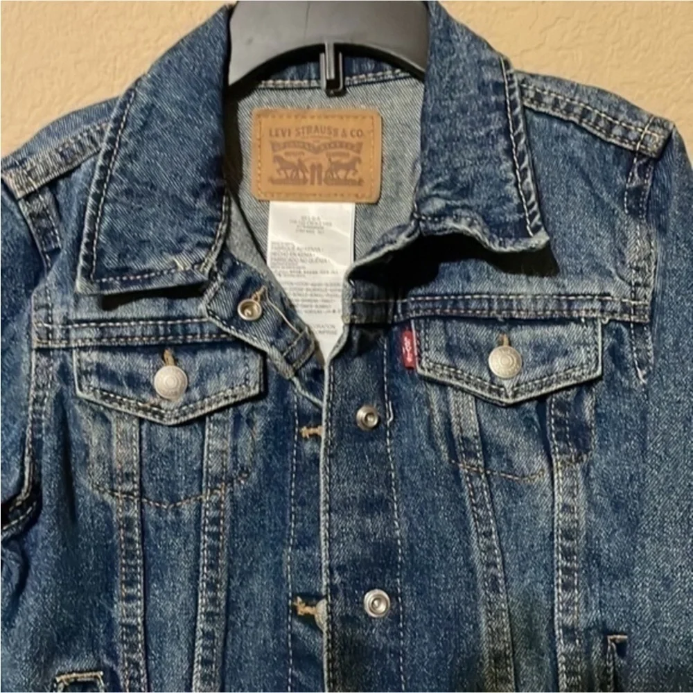 LEVIS Boys Trucker Denim Jean Jacket